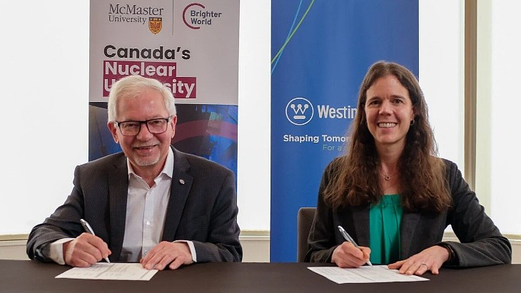 Westinghouse and McMaster deepen eVinci collaboration